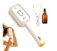 Electric Spray Hair Brush - Portable Self Cleaning Massage Comb, Air Cushion Styling Design, Comfortable Scalp Care, Rechargeable Beauty Tool | Blowout Styling, Salon, Spa Home and Travel