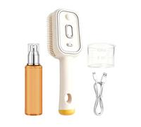 Electric Spray Hair Brush - Portable Self Cleaning Massage Comb | Deep Electric Spray Air Cushion Massage Comb for Blowout Salon Spa Home Travel Hairdressing Grooming Styling