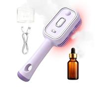Electric Spray Hair Brush - Self Cleaning Comb with Measuring Cup