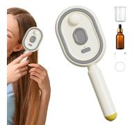 Electric Spray Massage Comb With Nano Mist Hair Oil Applicator, Anti-Static Smoothing Brush With Red Light, At-Home SPA Scalp Care For Women