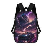 Electric Storm Speed Mochila Escolar Resistente Al Agua Para Ordenador Portátil Para La Escuela/trabajo/viajes 17inch