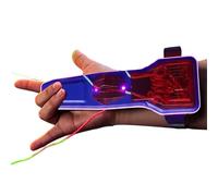 Electric String Launcher Toy, Cool Fidget Fixture, Sturdy Build with Compact Details, Play Accessory with Reliable Performance, 7.48x2.95x1.58inch Household Equipment, Organizer for Garden Yard Beach