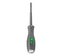 Electric Tester Pen, Magnetic Voltage Tool, With Twin Function Tip and Responsive LED Indicator, Circuit Tester for Home Use, Heavy Duty Wire Probe Included, 2-in-1 Screwdriver
