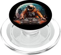 Electric Universe DJ Blast Off Retro Astronauta PopSockets PopGrip para MagSafe