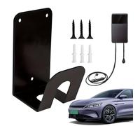 Electric Vehicle Charger Organizer - Secure Non-Slip Rack | Durable Wall-Mounted Holder with Cable Management Design For Women Drivers, Home, Garage, Public, Indoor, Or Outdoor Vehicle Use