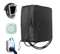 Electric Vehicle Cover, EV Charger Cover, 17.72x13.78x9.84 Inches UV Protection Bag, Weather Shield for Campus Outdoor Public Building Shopping Mall Home Residential Parking Use