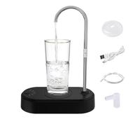 Electric Water Dispenser, Desktop Bottle Pump, 360° Rotating Smart Tap, 6 modos recargables Quiet Motor para el viaje en casa, 7,09 x 3,39 x 10,55 pulgadas