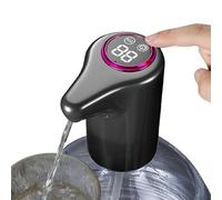Electric Water Dispenser Pump - USB C Rechargeable Automatic Bottled | Smart Metering & Timed Dispensing Faucet | Portable Fit Pump For Camping, Home & RV