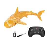 Electric Water Toy - Underwater Diving Predator Model, Floating Animal Gadget with Rechargeable Battery Pack, Long Range Wireless Control, Ideal for Summer Beach Parties Birthday Gift