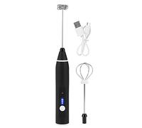Electric Whisk Frother Egg Beater Milk Mixer Drink Mixer Wand USB Milk Frother Rechargeable Milk Frother