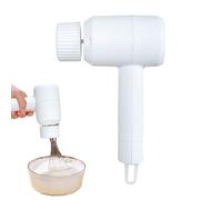 Electric Whisk, Handheld Frother Stirrer, 8,07 x 5,12 pulgadas, portátil Kitchen Gadget, mezclador mezclador para leche capuchino Foam, Green Tea Egg Cream Dough Coffee Milk Frothing