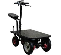 EléCtrica Carretilla De Mano Multiusos Carro De Plataforma Transporte Industrial Plegable con Ruedas Carretilla De Mano Carrito Mudanzas Hogar Oficina AlmacéN Ahorra Espacio