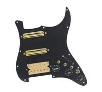 Eléctrica Golpeador Humbucker Especial Para Golpeador De Guitarra SSH Cableado Precableado Cargado + Interruptor De Silencio Pastilla De Doble Bobina Para Guitarra Eléctrica ST(F)