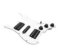 Eléctrica Golpeador Humbucker Especial Para Pastilla HSH Precableada Blanca De 3 Capas Y 11 Agujeros Para Reemplazo De Guitarra ST(B)
