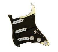Eléctrica Golpeador Humbucker Golpeador Cargado De 7 Vías Pastillas De Guitarra SSS Bobinas Simples Alnico 5 Pastillas De Guitarra Eléctrica Golpeador De Cableado(Q)