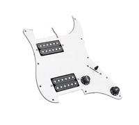 Eléctrica Golpeador Humbucker Golpeador Cargado HH Para Guitarra Golpeador Precableado Con Juego De Pastillas Humbucker Y Placa Posterior Para Piezas De Guitarra Eléctrica