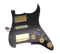 Eléctrica Golpeador Humbucker Golpeador Cargado Precableado Con División De Bobina HSH Ainico 5 Humbucker Pickup Para Piezas De Repuesto De Guitarras Eléctricas ST