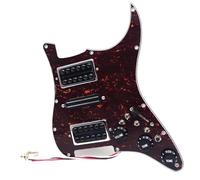 Eléctrica Golpeador Humbucker Golpeador Cargado Precableado Con División De Bobina Pastillas Humbucker HSH Juego De Interruptor De Apagado Para Guitarra Eléctrica ST