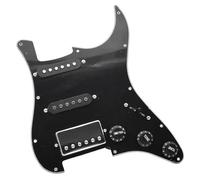 Eléctrica Golpeador Humbucker Golpeador De 3 Capas Precableado Placa Raspadora SSH 2 Bobinas Simples Y 1 Pastilla De Doble Bobina Con Interruptor Push Pull Pastilla De Guitarra 2T1V