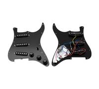 Eléctrica Golpeador Humbucker Golpeador De Guitarra Eléctrica ST Golpeador De Tres Pastillas Individuales Golpeador Adecuado Para Guitarra Eléctrica(Black)