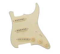 Eléctrica Golpeador Humbucker Golpeador De PVC SSS De 3 Capas Con 3 Pastillas De Bobina Simple ALNICO V Interruptor De 5 Vías Adecuado Para Guitarra Eléctrica