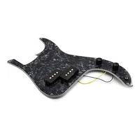Eléctrica Golpeador Humbucker Golpeador Precableado Para Bajo PB Pastilla Con Perilla Kit De Ollas Conjunto De Proyecto De Cuerpo Para Reemplazo De Bajo PB(A)