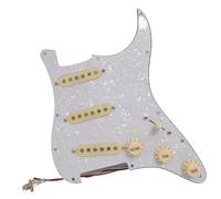 Eléctrica Golpeador Humbucker Golpeador Precableado para Guitarra Pastillas De Bobina Única SSS Alnico 5 Cargadas para Piezas De Repuesto De Guitarra Eléctrica ST