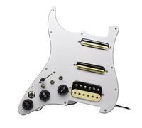 Eléctrica Golpeador Humbucker Golpeador ST Cargado Precableado SSH Con Pastillas Humbucker Juego De Interruptor De División De Bobina Para Guitarra Eléctrica ST(A)