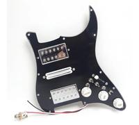 Eléctrica Golpeador Humbucker Guitarra Eléctrica HSH Golpeador Cargado Precableado Con Bobina Dividida Juego De Pastillas Humbucker Para Guitarra ST