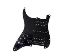 Eléctrica Golpeador Humbucker Guitarra HSH Para Zurdos Golpeador Cargado Precableado Con Interruptor Silencioso 5 Pastillas Humbucker Ainico División De Bobina