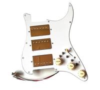Eléctrica Golpeador Humbucker HHH-golpeador Precableado Alnico 5 Pastillas Humbucker Interruptor Múltiple De División De Bobina Para Piezas De Guitarra ST Pastilla Golpeador