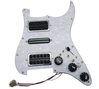 Eléctrica Golpeador Humbucker HSH Golpeador Cargado Precableado Con Interruptor De Apagado, Juego De Pastillas Humbucker Para Guitarra Eléctrica ST