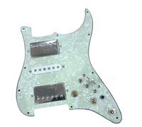 Eléctrica Golpeador Humbucker HSH-golpeador Precableado Cargado Juego De Pastilla Alnico V Interruptor De División De Bobina Para Pastilla De Golpeador De Guitarra ST