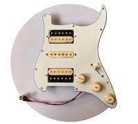 Eléctrica Golpeador Humbucker HSH-Juego De Golpeador ST Precableado Pastillas Humbucker Alnico 5 Arneses Con Interruptor Múltiple Para Guitarra ST