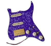 Eléctrica Golpeador Humbucker HSS Precableado Cargado ST Golpeador Humbucker Bobina Dividida Guitarra Interruptor De Apagado Salida Kit De Interruptor De Silencio Accesorios De Guitarra