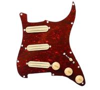 Eléctrica Golpeador Humbucker Juego De Golpeador De Guitarra Eléctrica Precableado SSS Pastillas De Doble Carril Para Guitarra Estilo ST 3 Uds Humbucker 9K(U)
