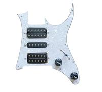 Eléctrica Golpeador Humbucker Juego De Golpeador HSH Precableado Interruptor De Empuje Humbucker Pastillas Alnico V Arnés De Soldadura Para Guitarra RG(E)