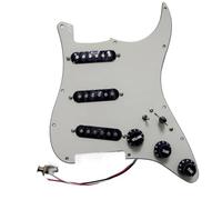 Eléctrica Golpeador Humbucker Juego De Pastillas SSS ST Golpeador Cargado Precableado Para Piezas De Repuesto De Guitarra ST