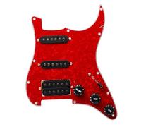 Eléctrica Golpeador Humbucker Panel De Guitarra Eléctrica Conjunto De Circuito De Cubierta Frontal Golpeador De Guitarra Eléctrica Simple Simple Y Doble(P)