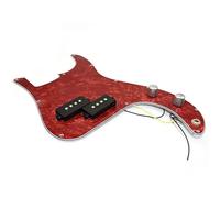 Eléctrica Golpeador Humbucker Pastilla De Golpeador De Guitarra PB Precableada Con Kit De Potes De Perilla Conjunto De Proyecto De Cuerpo Para Reemplazo De PB(D)