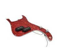 Eléctrica Golpeador Humbucker Pastilla Golpeador Cargada Precableada De 3 Capas Para Piezas De Accesorios Para Instrumentos Musicales De Bajo De Precisión