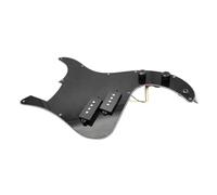 Eléctrica Golpeador Humbucker Pastilla Golpeador Cargada Precableada P Para Guitarra Pastillas PB De 3 Capas Piezas De Guitarra Eléctrica Negras