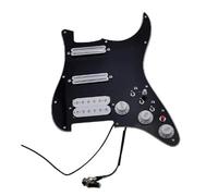 Eléctrica Golpeador Humbucker Pastilla Humbucker Para Guitarra Golpeador Cargado Precableado Guitarra Eléctrica Alnico 5 HSS Arnés De Cableado Push-Pull Juego De Corte Único