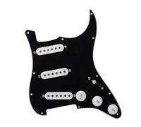 Eléctrica Golpeador Humbucker Pastilla SSS Para Guitarra Eléctrica Golpeador Precableado Pastillas De Bobina Única Cargadas Accesorios De Guitarra De 11 Agujeros(C)