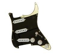 Eléctrica Golpeador Humbucker Pastillas De Guitarra Con Golpeador Cargado De 7 Vías Bobinas Simples SSS Golpeador De Cableado De Pastillas Alnico 5(Q)