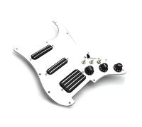 Eléctrica Golpeador Humbucker Placa Rascadora Precableada Cargada Con SSH División De Bobina 2 Humbucker + Pastilla Golpeador De 4 Bobinas Con Pastilla De Interruptor De Corte Único
