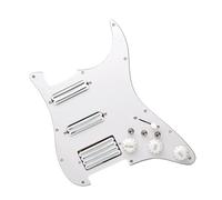 Eléctrica Golpeador Humbucker SSH-golpeador Precableado Cargado De Alto Rendimiento 2 Mini Humbucker Con Pastilla De Bobina Para Pastillas De Golpeador De Guitarra Eléctrica(B)