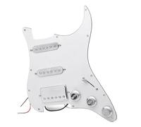 Eléctrica Golpeador Humbucker SSH Pickup Pickguard ST Electric 48/50/52 Cubierta De Latón Humbucker Guitarra Golpeador Cargado Precableado Scratchplate Asamblea