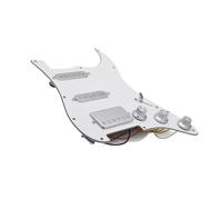 Eléctrica Golpeador Humbucker ST SSH Pickup Pickguard Electric 48/50/52 Cubierta De Latón Humbucker Ensamblaje De Placa Raspadora Precableada Cargada