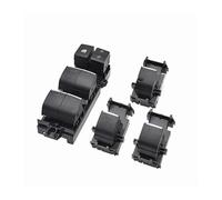 Eléctrica Interruptor Ventana Para T&oyota Para Rav4 2019-2021 Para CHR 2016-2020 Interruptor Principal Ventana Eléctrica Iluminado Maestro Luz Fondo Conducción Izquierda(1 Set Carbon Pattern)